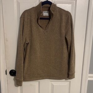 Old Navy Men's Brown Zip-Up Sweater
